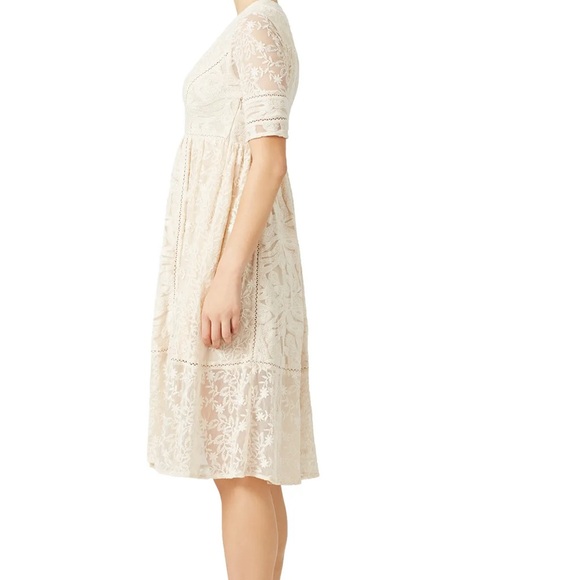 Free People 
Ivory Lace Tea Dress size 4 - Picture 3 of 7